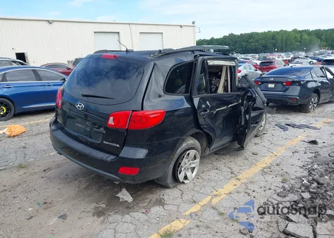 2009 Hyundai Santa Fe Gls из США, поврежденный, VIN 5NMSG13D19H330106